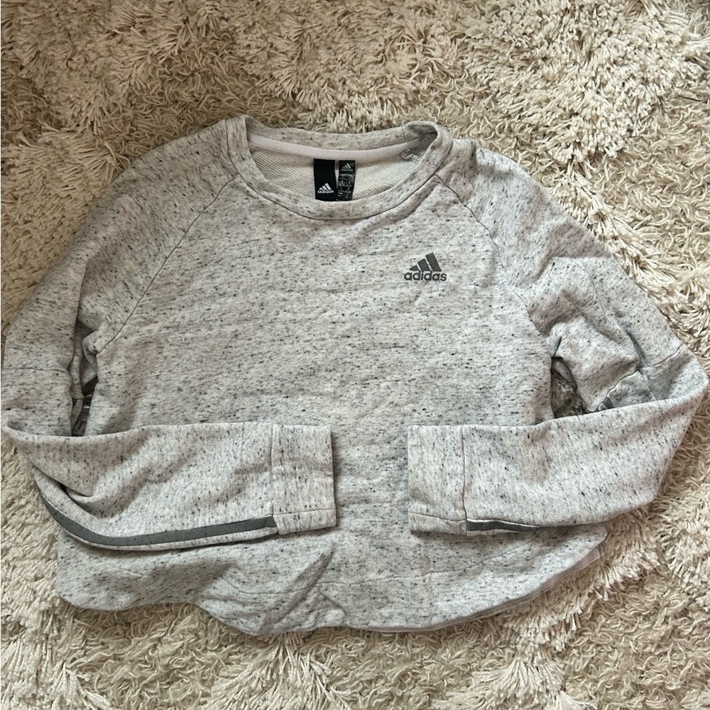 Adidas Gray Kids Sweatshirt